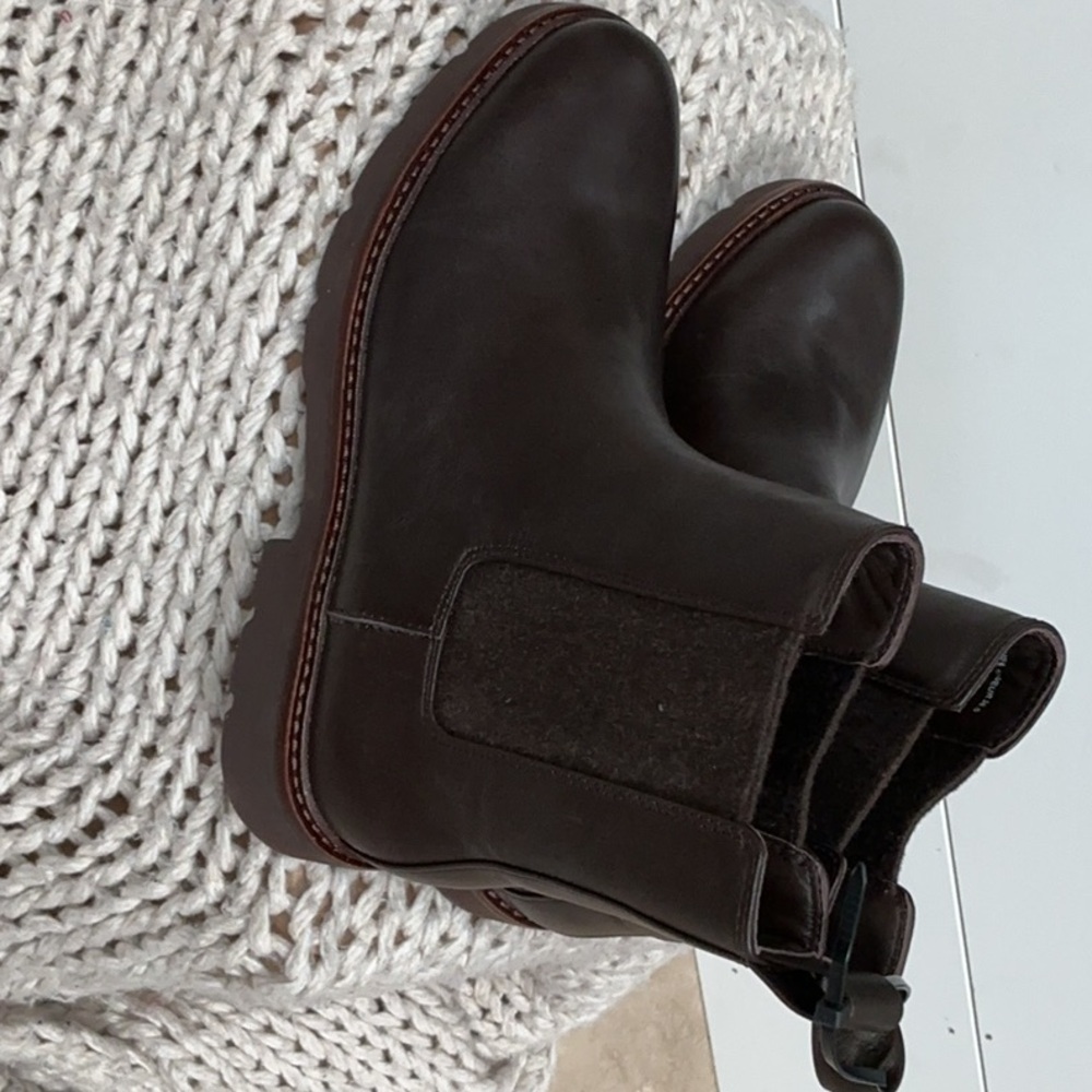 Vince Brown Suede Ankle Boots